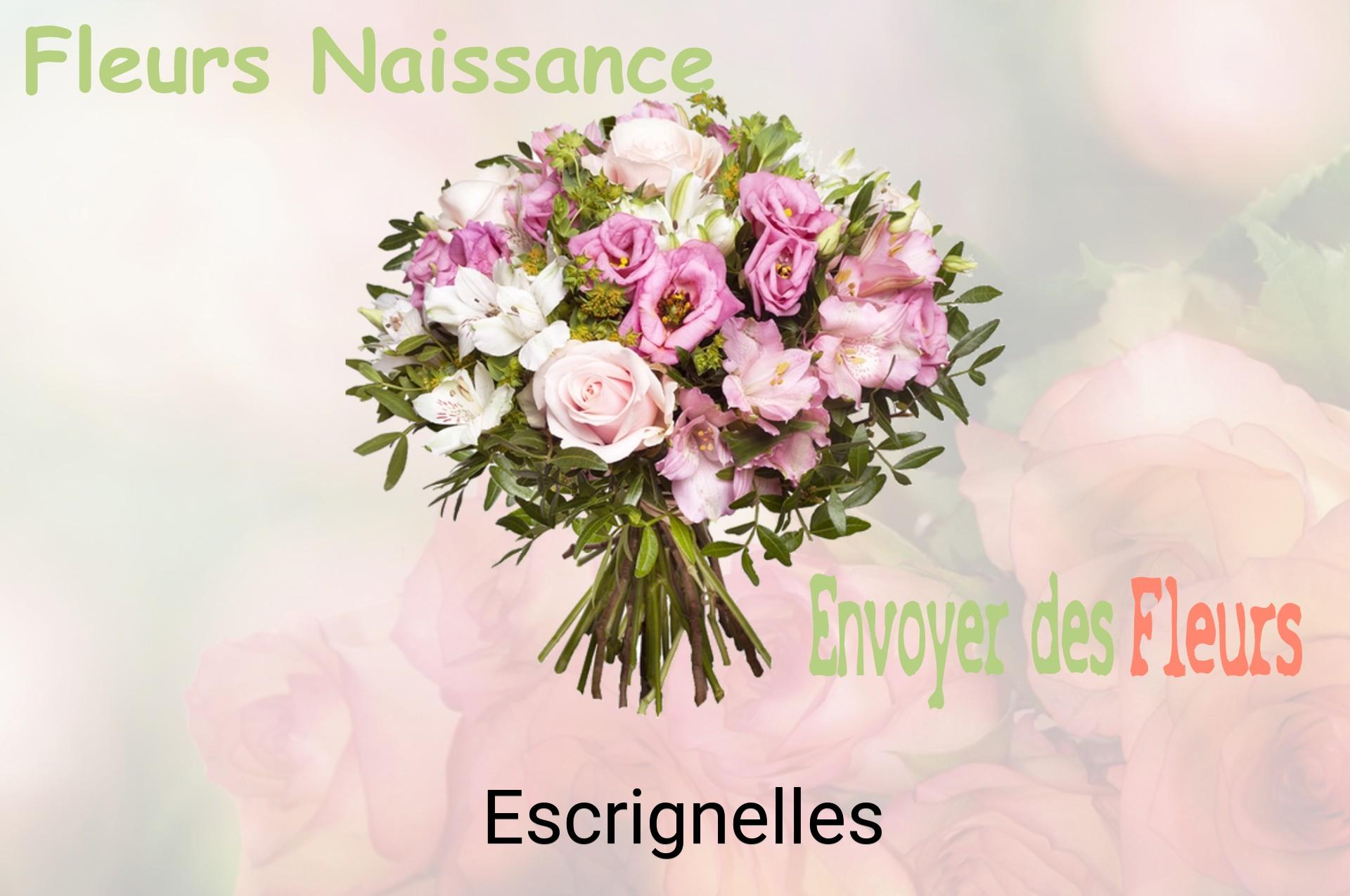 Bouquet de fleurs de naissance livré à Escrignelles